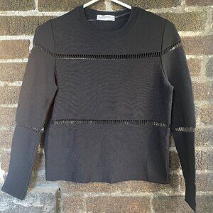 ZARA Woman Premium Denim Collection Long Sleeve Shirt SM